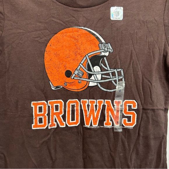Y2K Cleveland Browns Short-Sleeve T Shirt Size Small - Picture 2 of 5